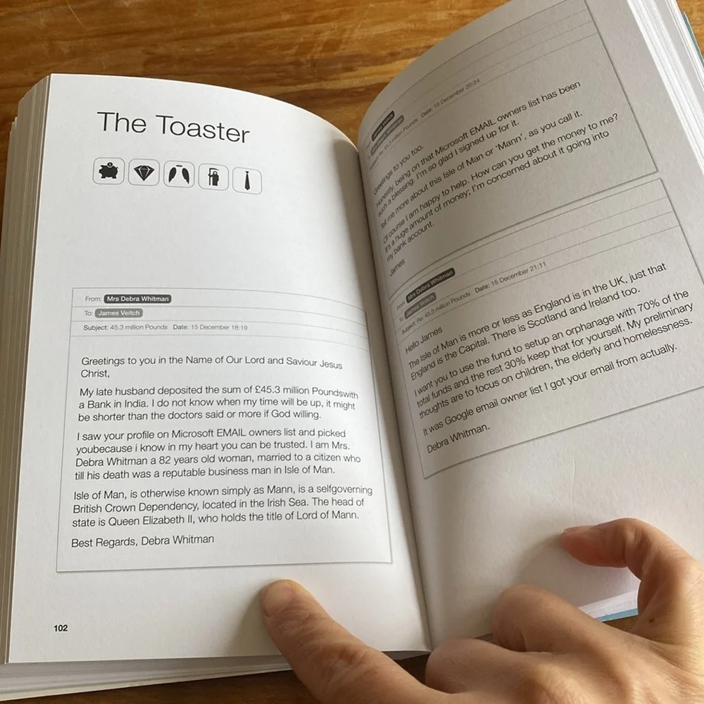Softcover James Veitch Dot.con Book - Picture 8 of 8